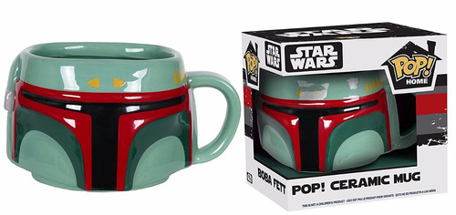 Funko Taza De Boba Fett Star Wars Ceramica Home Mug Nuevo!