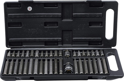 Imagen 3 de 8 de Bgs 7073 Juego De Puntas Torx, Allen Y Bristol 40 Pzas, Grado Acero S2
