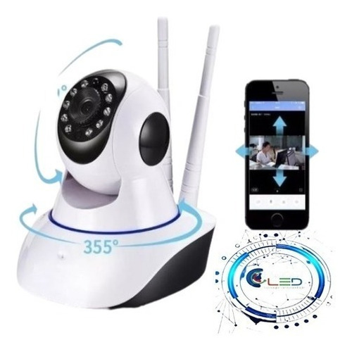 Cámara Ip Wifi Robotica Full Hd Con Alarma Y Audio