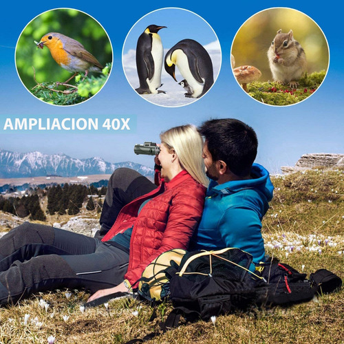 Imagen 3 de 10 de Telescopio Monocular Portatil Visor Potente Largo Alcance