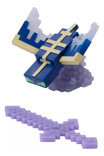 Minecraft Vanilla Figura De Acción Mini Mining Fantasma
