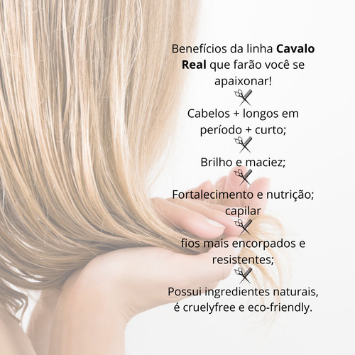 Imagem 2 de 4 de Kit 3 Biotina Aditivo Crescimento Cavalo Real Vita Seiva