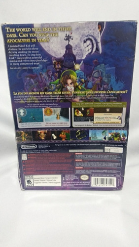 The Legend Of Zelda Majora's Mask 3d Collector's Edition 3ds (Usado)