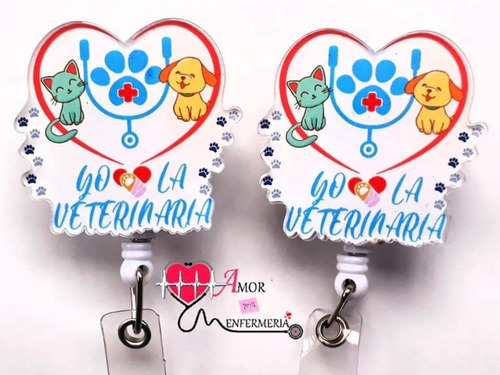 Porta Carnet Yoyo Nurse Medico Enfermera Profesional Salud