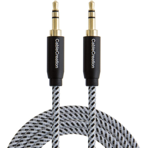 Cable Estereo De Audio Cablecreation, Chapado En Oro, De 9 