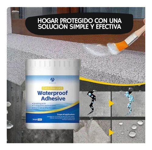 Adhesivo Transparente Impermeable 300gr