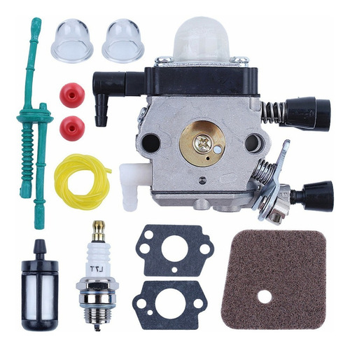 A Kit De Carburador Para Stihl Fs45 Fs46 Fs55 Fs55r Fc55
