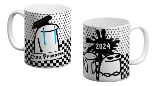 Taza Plastica Flork Personalizada Egresadas 2024