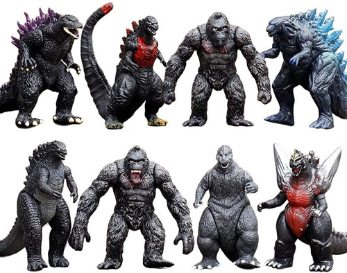 8 Piezas/set Dinosaurio Shin Godzilla Juguete