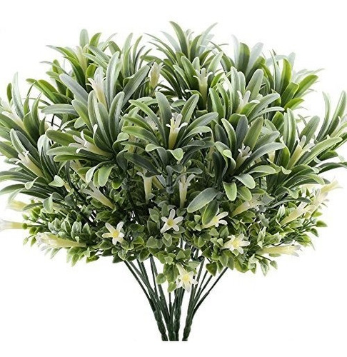 Imagen 1 de 5 de Gtidea 4 Unids Plástico Artificial Flores Plantas Arbustos