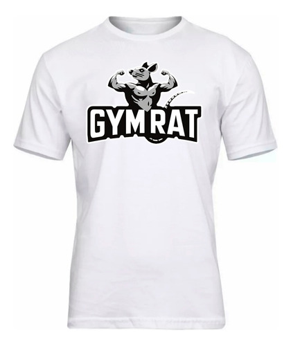 Remera Gym Gymrats Diseño Unico Razzolo Para Adultos Y Niños