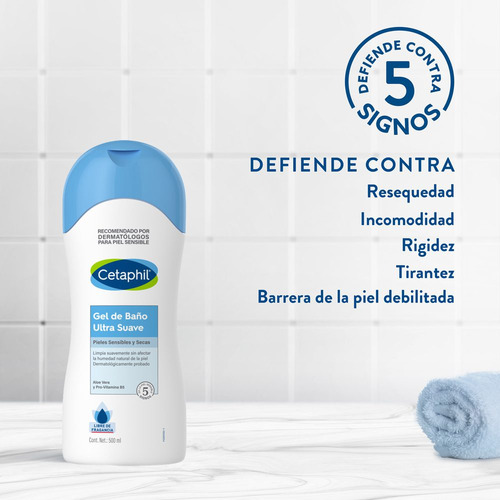 Cetaphil Gel Baño Ultra Suave 500 Ml