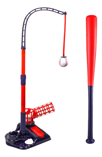 Máquina Lanzadora De Béisbol Para Niños De 3 A 5 Rojo