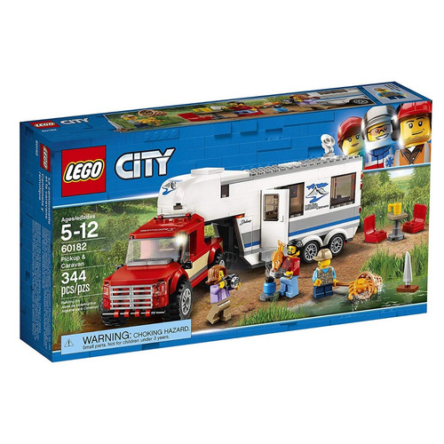 Lego 60182 City Ciudad Pickup Y Caravan Kit Construcción