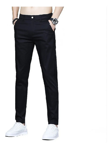 Pantalones De Vestir Hombre Sencillo, Elegante,cómodo