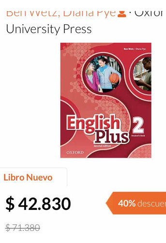 Libro De Ingles Plus 2