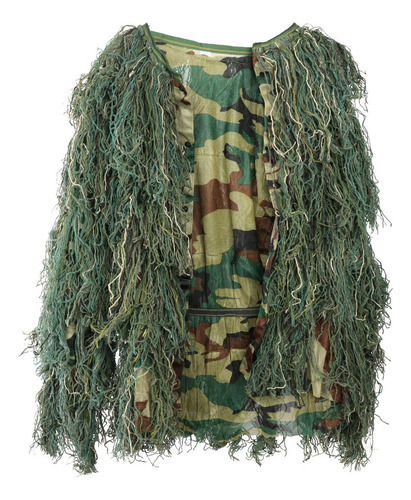 Con Capucha Elástica Ghillie Se Adapta A Los Pantalones De
