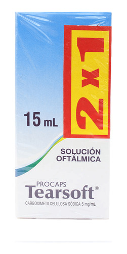 Of.tearsoft Solucion Oftalmica. X 15ml 2x1