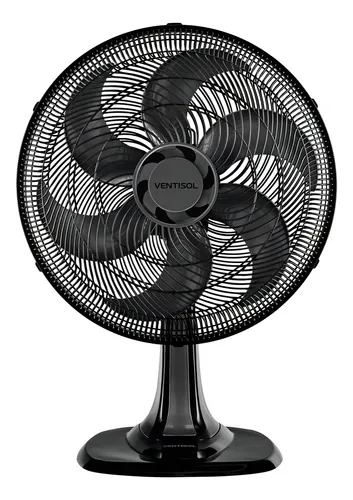 Ventilador De Mesa Ventisol Turbo 6 Pás 40cm Cor Da Estrutura Pre...