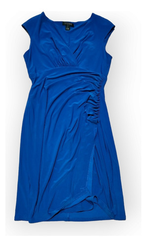 Vestido Ralph Lauren De Mujer Talla 10 Azul Celeste 