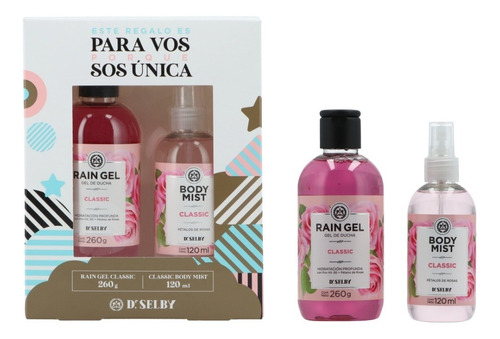 Rain Gel Classic 260 Ml+ Body Mist Classic 120ml