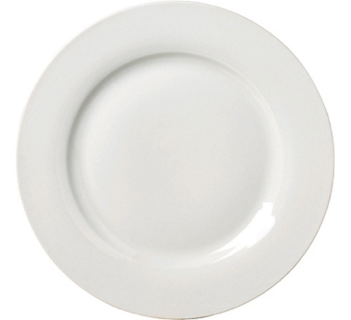 Plato De Sitio 30,4 Cm Porcelana Blanca Selecta