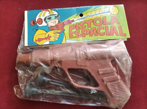 Pistola Espacial Dardos (spacial Gun) 80s Venezolana \(^o^)/