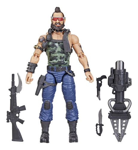 Figura De Acción G.i. Joe Classified Dreadnok Ripper De 6 Pu