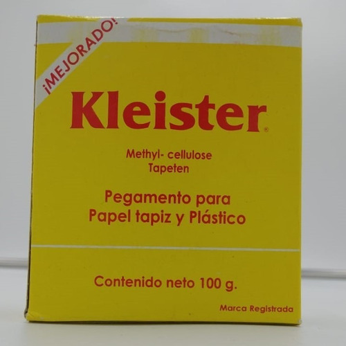 Imagen 4 de 4 de Pegamento Para Papel Tapiz Kleister Caja 100 G 1 Caja