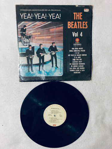 The Beatles Vol 4 Lp Vinyl Vinilo Edi Mexico 1979 Emi Crema