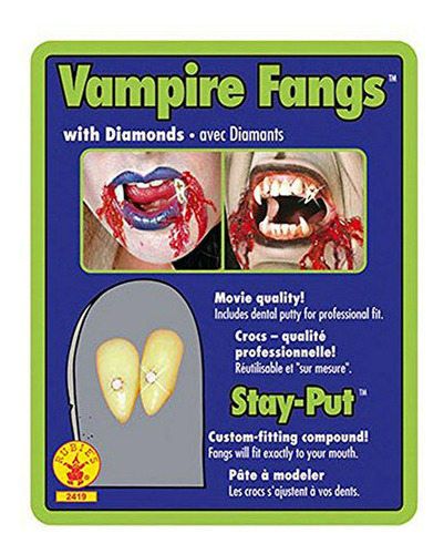 Accesorio Disfrace - Rubie's Costume Co Vampire Fangs With D