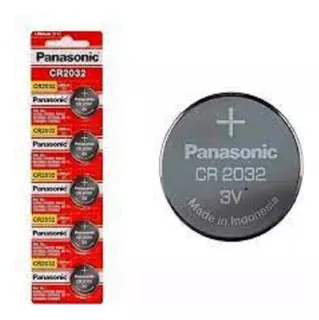 Pila Panasonic Cr2032 Botón - Pack De 10 Unidades