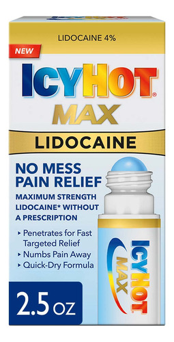 Crema AnaLGésica Icy Hot Lidocaine Plus Menthol
