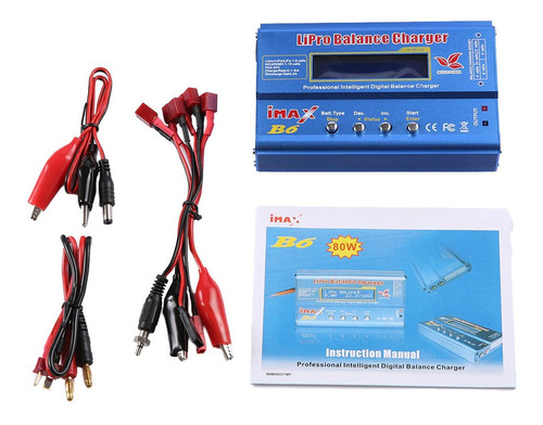 Cargador Batería Balanceador Lipo/nicd/nimh B6 V2 80w