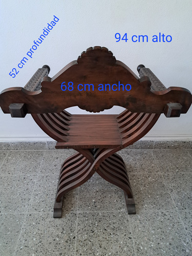 Juego De Living Antiguo Marrón (Usado)