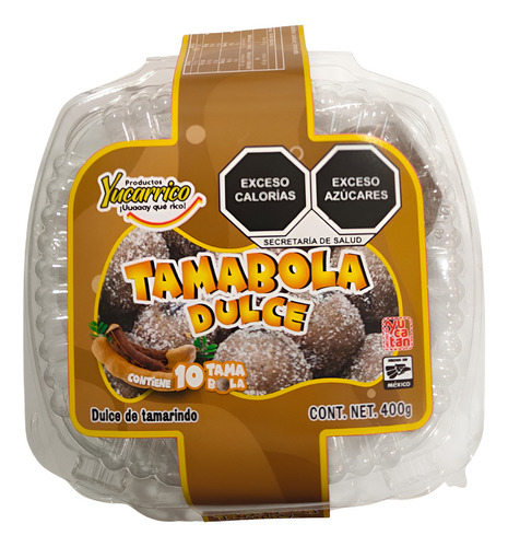 Tamarindo En Bola Yucarrico Dos Sabores