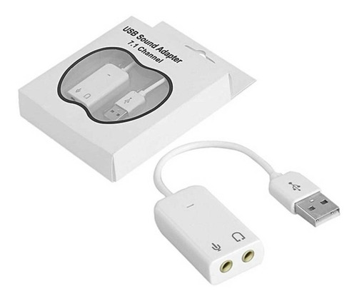 Adaptador/convertidor Usb A Audio/ Tarjeta De Sonido. Tienda