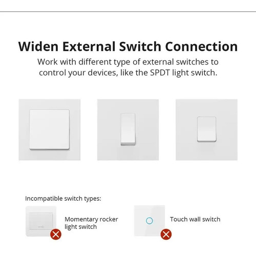 Interruptor Sonoff Zb Mini Zigbee Repetidor Y Llave Externa