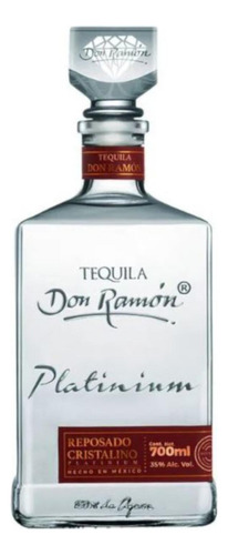 Paquete De 3 Tequila Don Ramón Rep. Cristalino Platinum 700