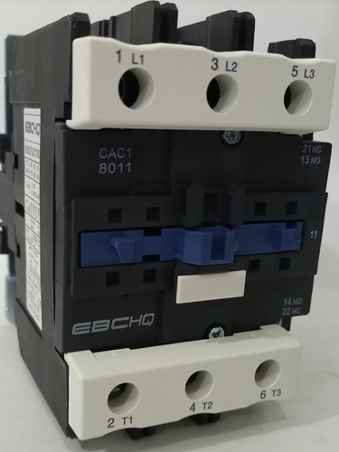 Contactor Tripolar Cac1-d8011, 80 Amp / 220vac, Ebchq.