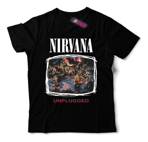 Remera Nirvana Unplugged Rp283 Dtg Premium