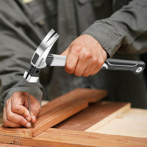 Small Claw Hammer With Handle, Square Head