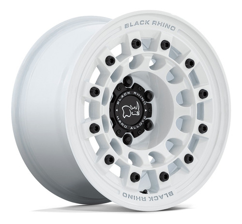 Rines Black Rhino 17 6/139 Fuji White Jeep Tacoma Raptor