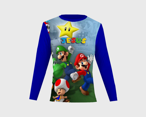 Sudadera Playera Buzo Bañador Mario Bross Niño