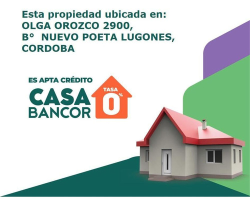 Imagen 1 de 7 de *apto Bancor* Casa Dos Dormitorios. Nuevo Poeta Lugones