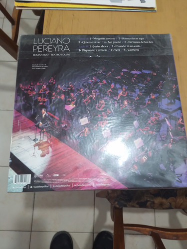 Disco Vinilo De Luciano Pereyra Estándar