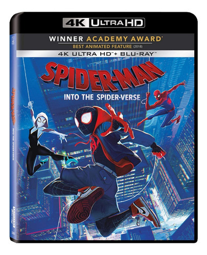 Spider-man Into The Spider-verse/ Un Nuevo Universo 4k + Br