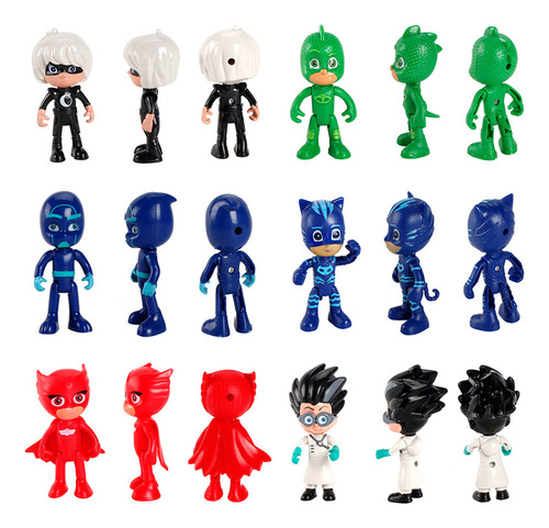 Juego De 6 Figuras De Acción Pj Masks Catboy Cloak, Juguete