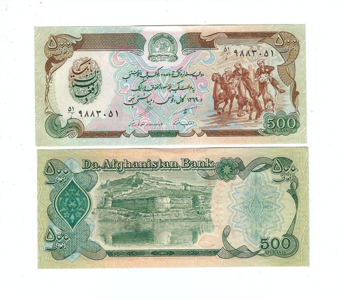 Afganistan - Billete 500 Afghanis - Unc