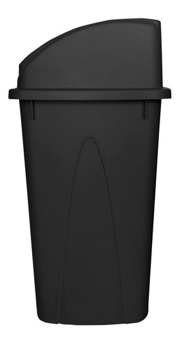 Bote De Basura 65l Negro Balancín Frontal